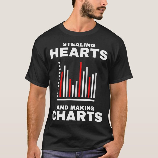 T-shirt de Stealing Hearts Statistics (Devant)