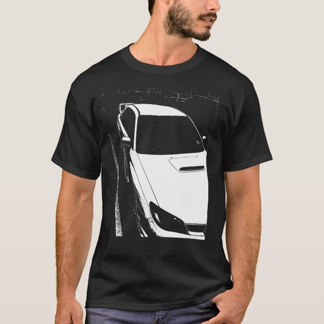T-shirt de Sti de Subaru de vecteur (Devant)