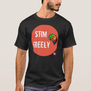 T-shirt De Stim chemise autiste de fierté librement Stim