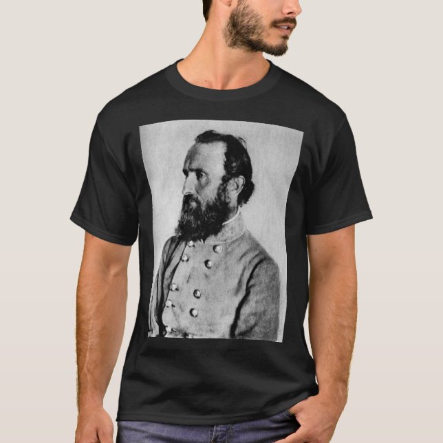 T-shirt de Stonewall Jackson de guerre civile (Devant)