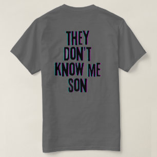 T-Shirt de streetwear motivant David Goggins