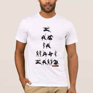 T-shirt de style de Ninja