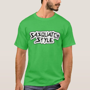 T-shirt de style de Sasquatch