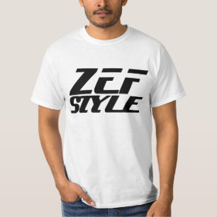 T-SHIRT DE STYLE DE ZEF
