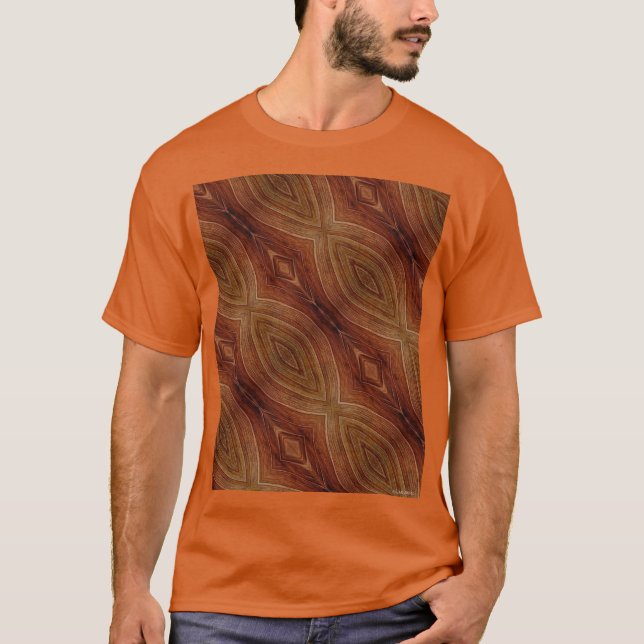 T-Shirt de style design pour hommes HAMbWG (Devant)