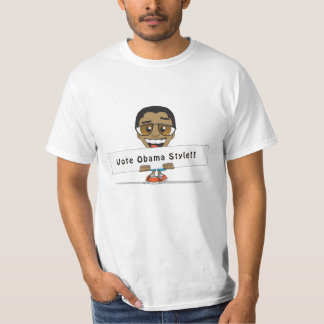 T-shirt de style d'Obama de vote