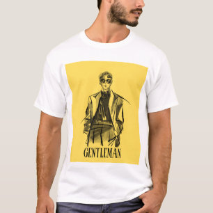 T-shirt de style Gentleman classique