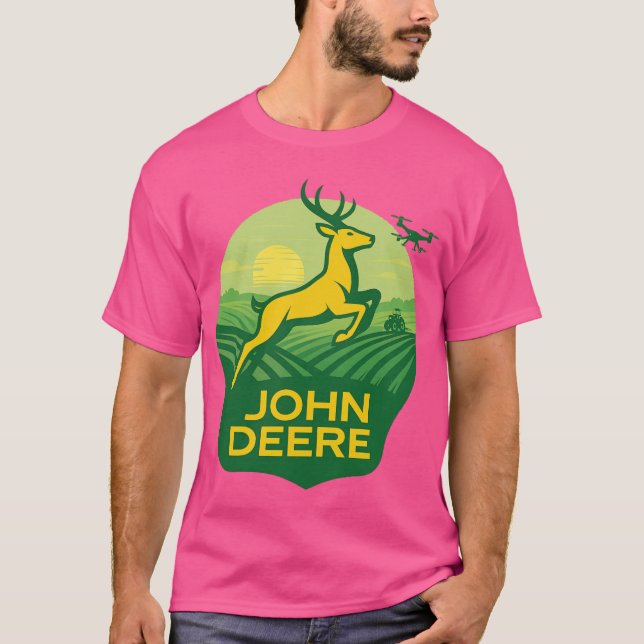 T-shirt de style John Deere (Devant)