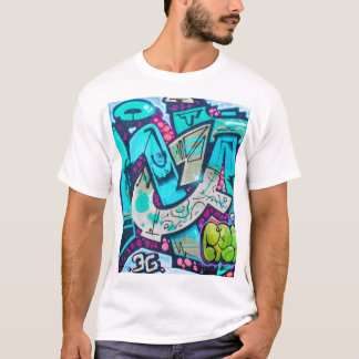 T-Shirt de style street art graffiti urbain