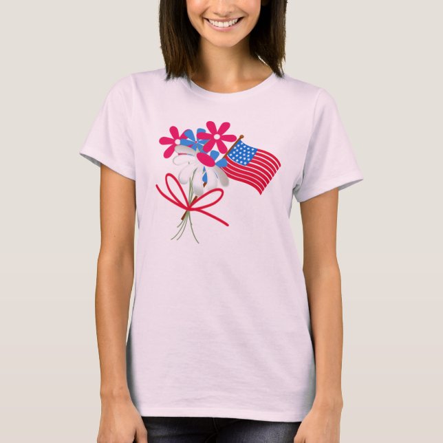 T-shirt de style USA (Devant)