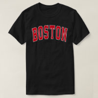 T-shirt de style Varsity de Boston