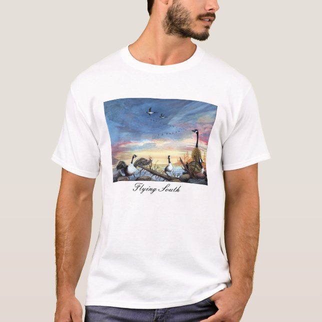 T-shirt de sud de vol (Devant)