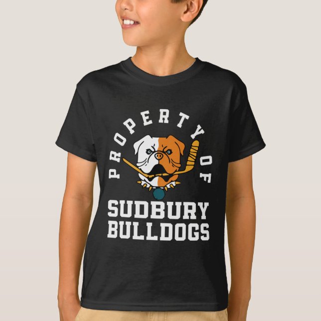 T-shirt De Sudbury Bulldog Fun 1  (Devant)