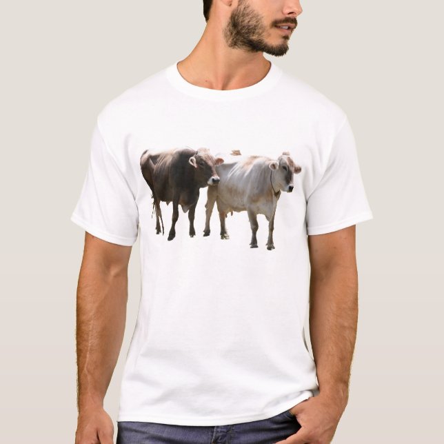 T-shirt de Suisse Brown (Devant)