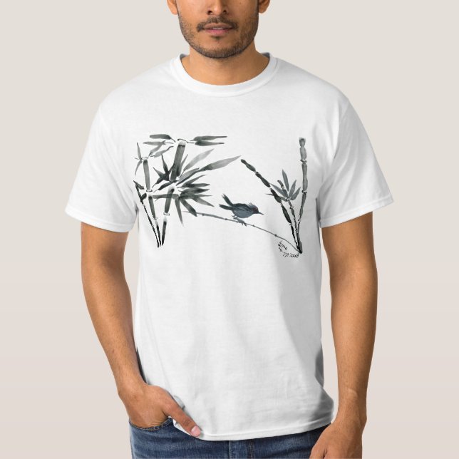 T-shirt de Sumi-e (Devant)