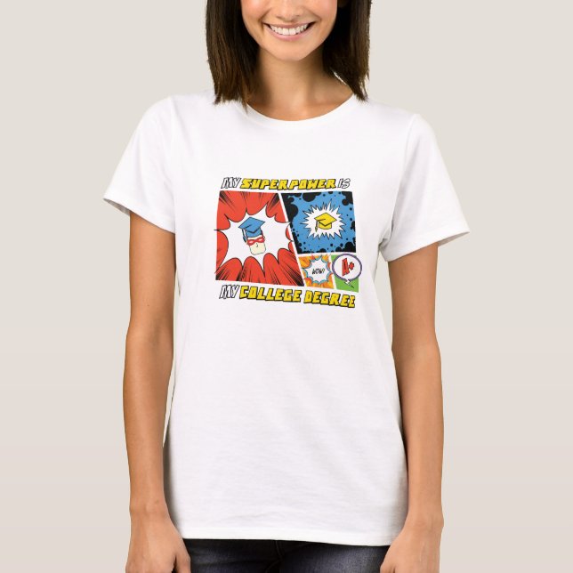 T-shirt de super pouvoir (Devant)