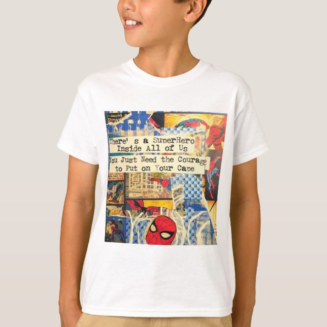 T-shirt de Superhero Kid (Devant)