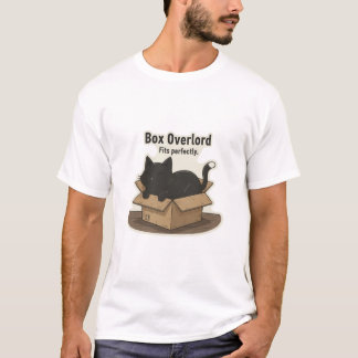 T-shirt de surcharge de boîte