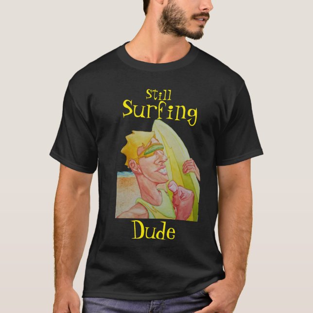 T-shirt de surf pour jeune homme (Devant)