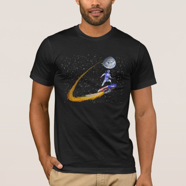 T-shirt de surfer de Porto Rico (Devant)