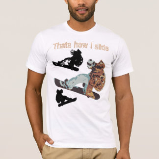 T-shirt de surfeur - customisé