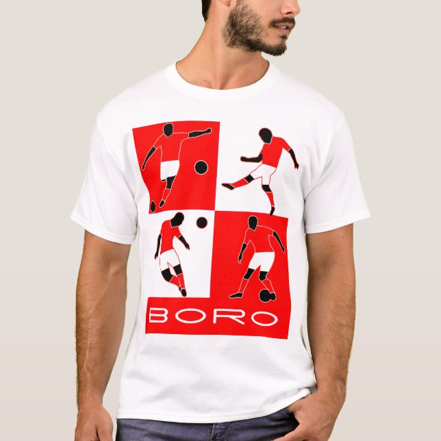 T-shirt de surnom de Middlesbrough (Devant)