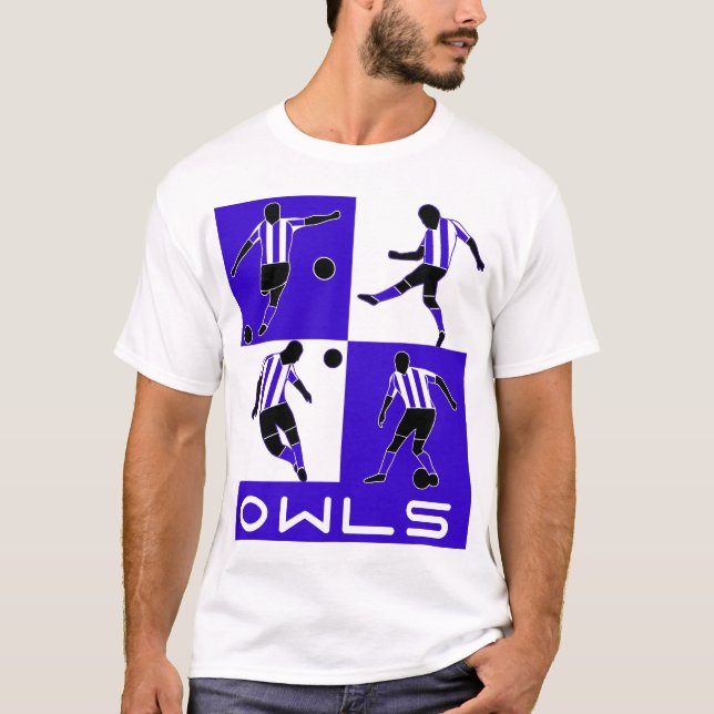 T-shirt de surnom de Sheffield Wednesday (Devant)