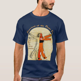 T-shirt de survie d'AMSEA - conception sur l'avant