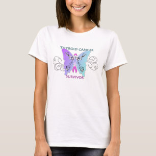 T-shirt de survivant de cancer de la thyroïde