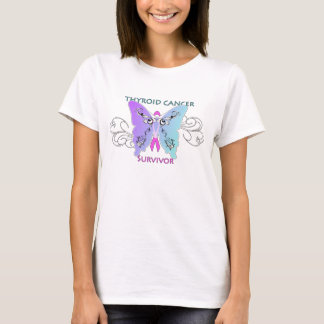 T-shirt de survivant de cancer de la thyroïde