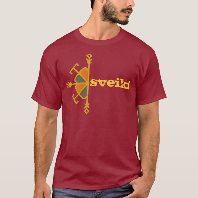 T-shirt de Sveiki (Devant)