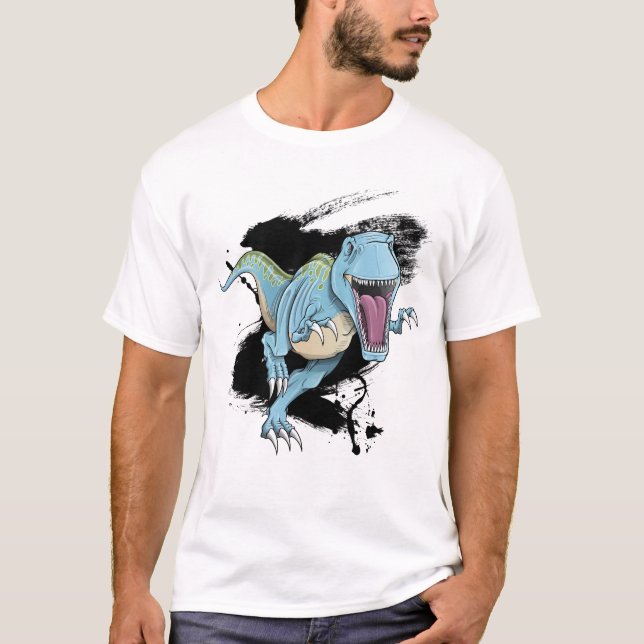 T-shirt de T-Rex de dinosaure de Rex de (Devant)