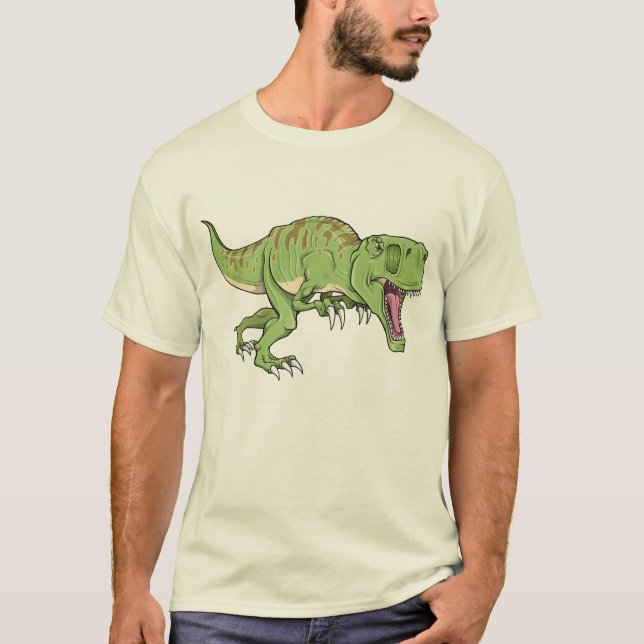 T-shirt de T-Rex de dinosaure   de Tyrannosaurus (Devant)