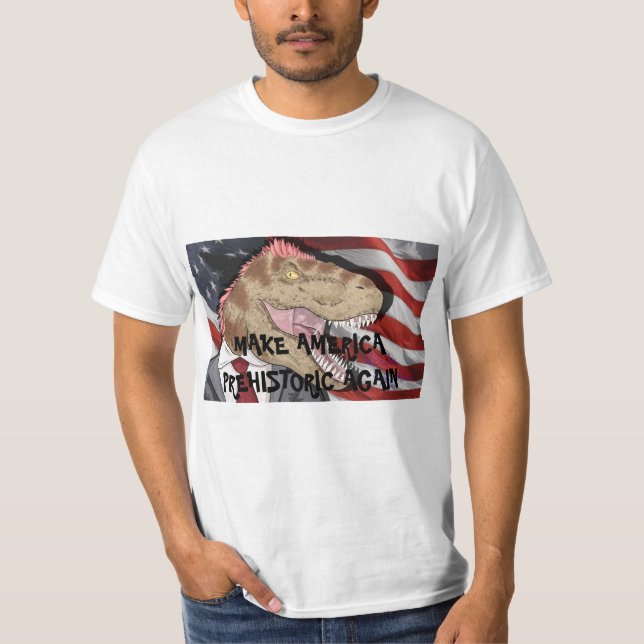 T-SHIRT DE T-REX !  Rendez l'Amérique (Devant)