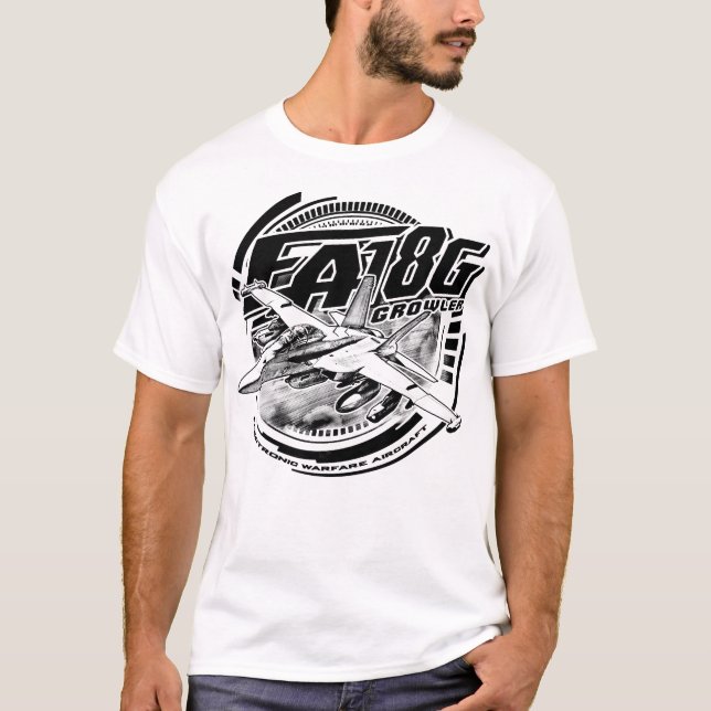 T-shirt de T-shirt de vibreur d'EA-18G (Devant)