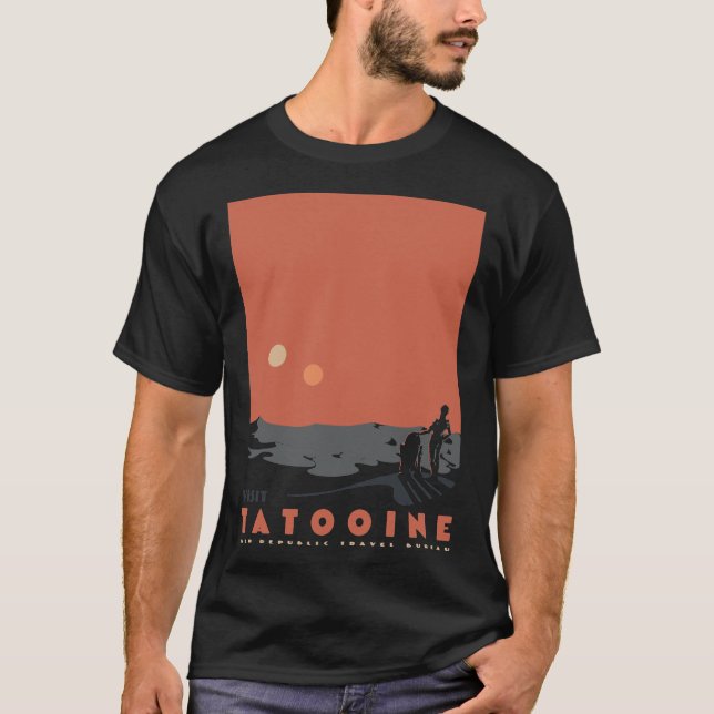 T-shirt de Tatoooine Classic (Devant)