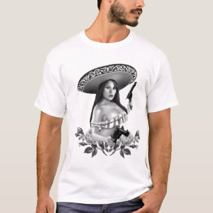 T-SHIRT DE TATOUAGE DE CHARRA