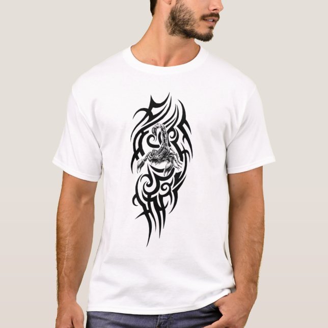 T-SHIRT DE TATOUAGE DE SCORPION (Devant)