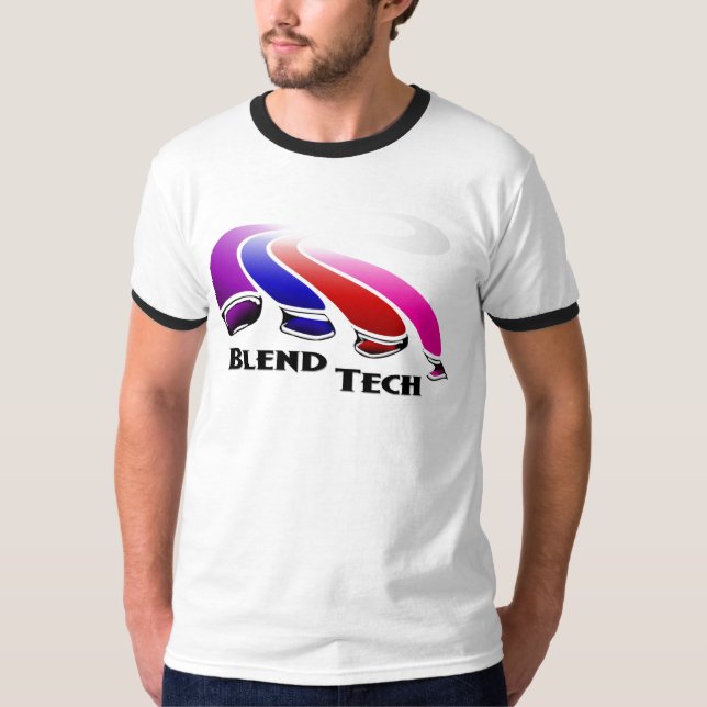 T-shirt de technologie de mélange (Devant)