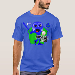 T-shirt de temps de base-ball