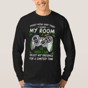 T-shirt De Temps En Temps Je Laisse Mon Pièce Jouer