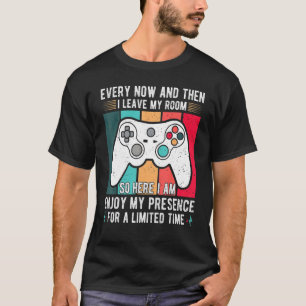 T-shirt de temps en temps je quitte ma chambre gaming 4