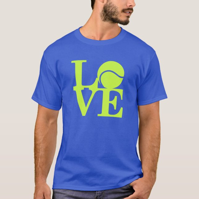 T-shirt de tennis d'AMOUR (Devant)