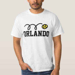 T-shirt de tennis d'Orlando pour hommes femmes et