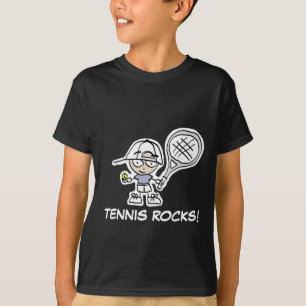 T-shirt de tennis pour enfants Cartoon Tennis Ro