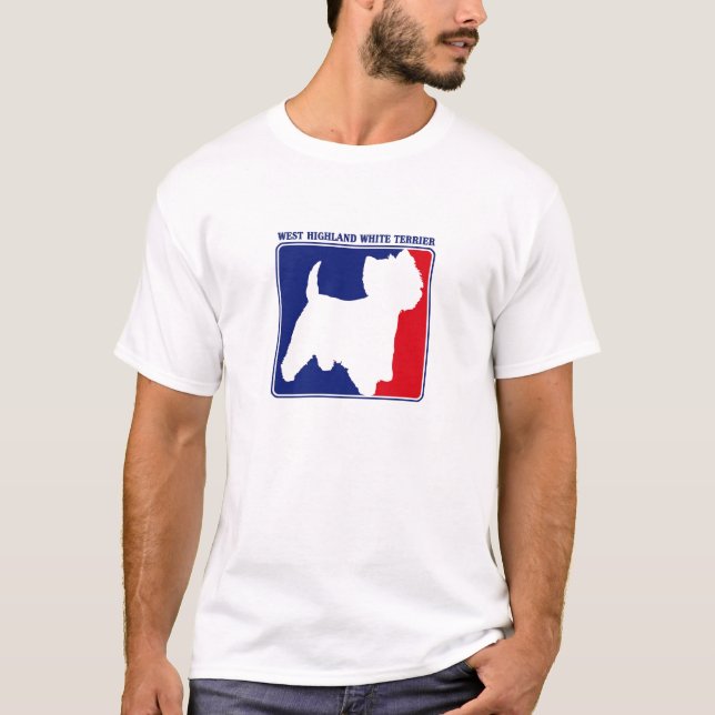 T-shirt de Terrier blanc de montagne occidentale (Devant)