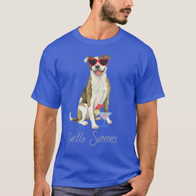 T-Shirt de Terrier Bull (Devant)