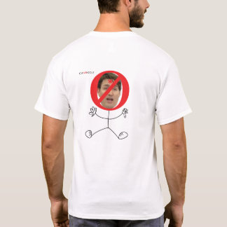 T-SHIRT DE TÊTE DE SECOUSSE DE TÊTE DE POT DE