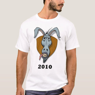 T-shirt de tête de trophée de Démocrate