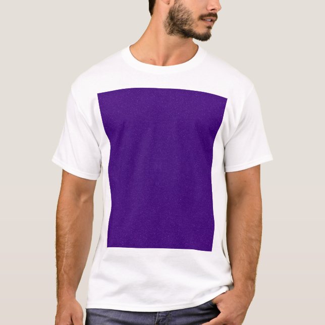 T-shirt de texture de bruit violet minimal - Perso (Devant)
